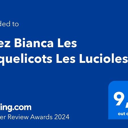 Chez Bianca Les Coquelicots Les Lucioles Daire Menton Dış mekan fotoğraf